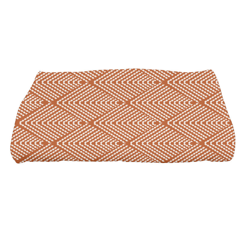 Jacquees Bath Towel, Orange