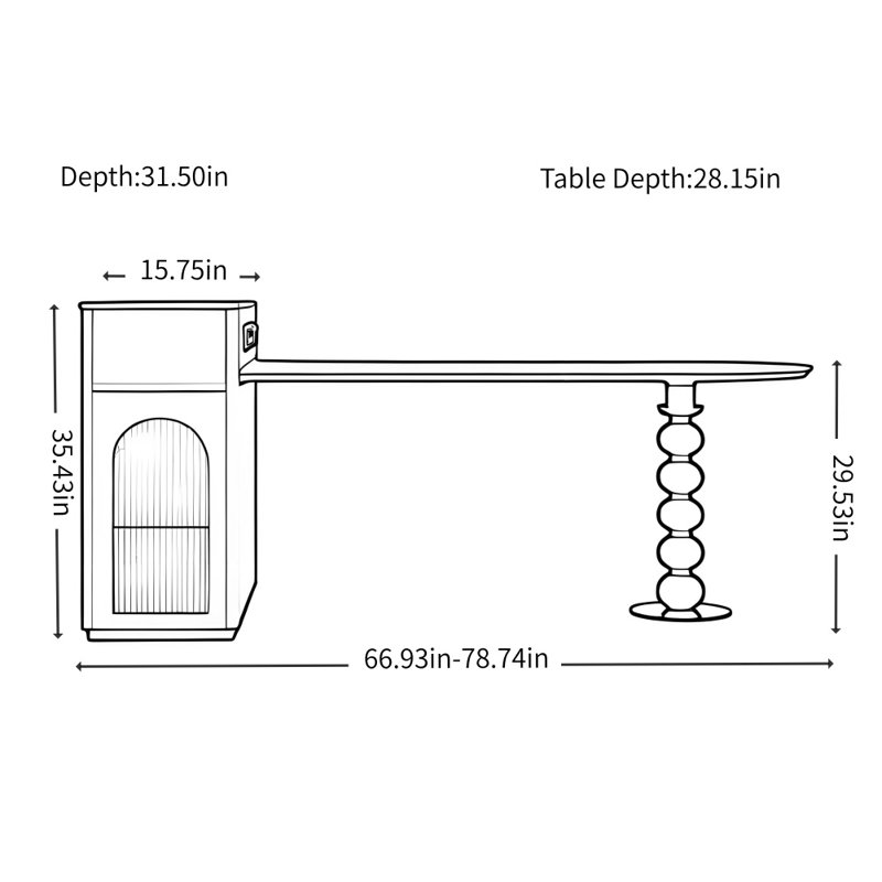 Design moderne, simple et rétro