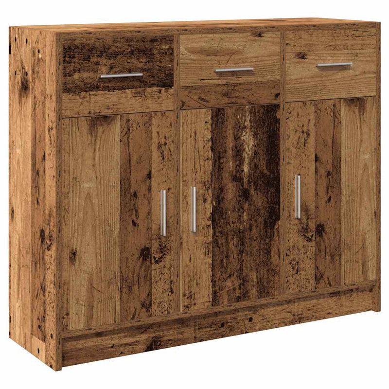Malikhi 3 - Door Standard Accent Cabinet, Old Wood