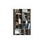 Woodroe 86" H x 41" W Solid Wood Geometric Bookcase-23052946