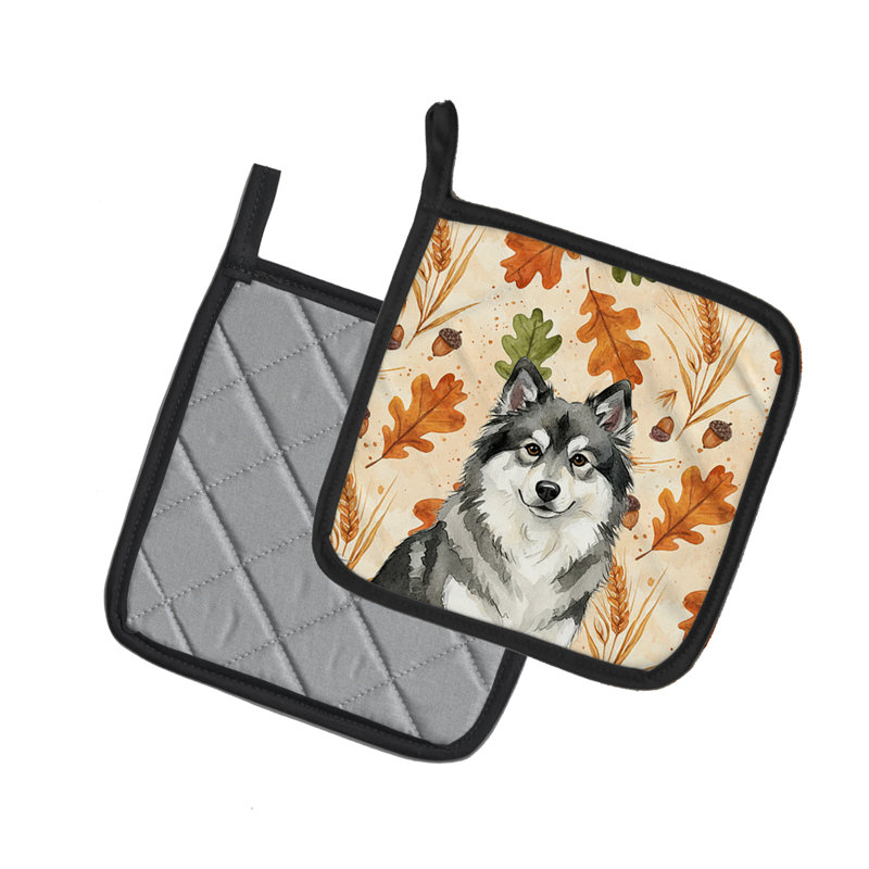Paire de poignées Keeshond Heirloom Fall