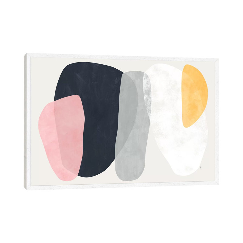 Auros by Tracie Andrews - Print on Canvas, 152.5 cm H x 101.5 cm W, White Framed
