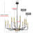 12- Light Dimmable candle Chandelier-1036521260