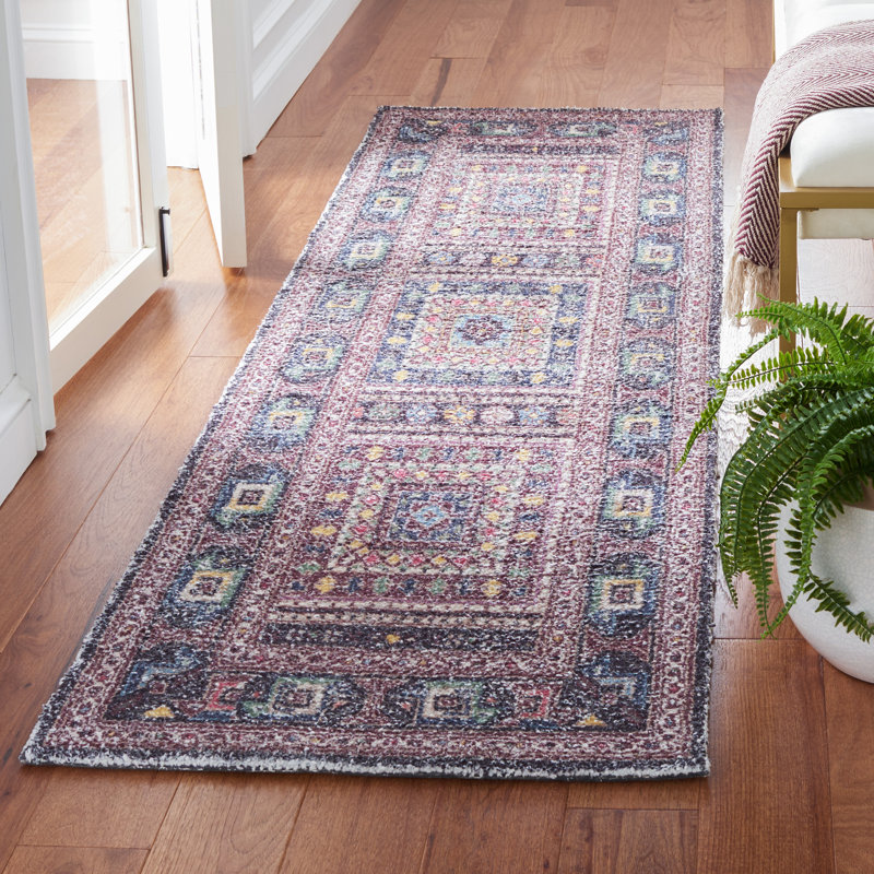 Hand Tufted Performance Oriental Rug, Runner 2'3" x 8'