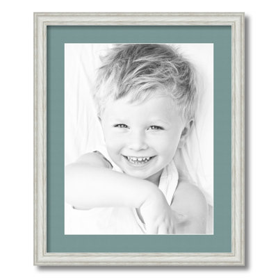 Wood Matte Picture Frame with Mat