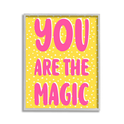 " You Are The Magic Single Picture Frame " by Martina Pavlova