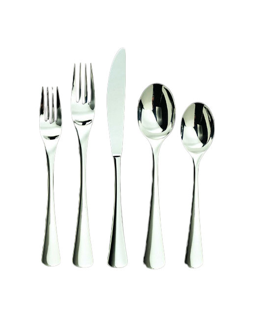 Ginkgo Mariko Stainless Steel Flatware Set - Service for 4