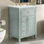 Armoire de meuble-lavabo 24 po avec lavabo, un tiroir rabattable et deux tiroirs, tablette réglable-763703745