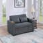 Canapé-lit de style contemporain gris anthracite-1153721384