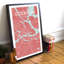 Stockholm City Map - No Frame Print-1013112834