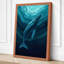 Whale Rising Coastal - Wrapped Canvas-798978167-798978173