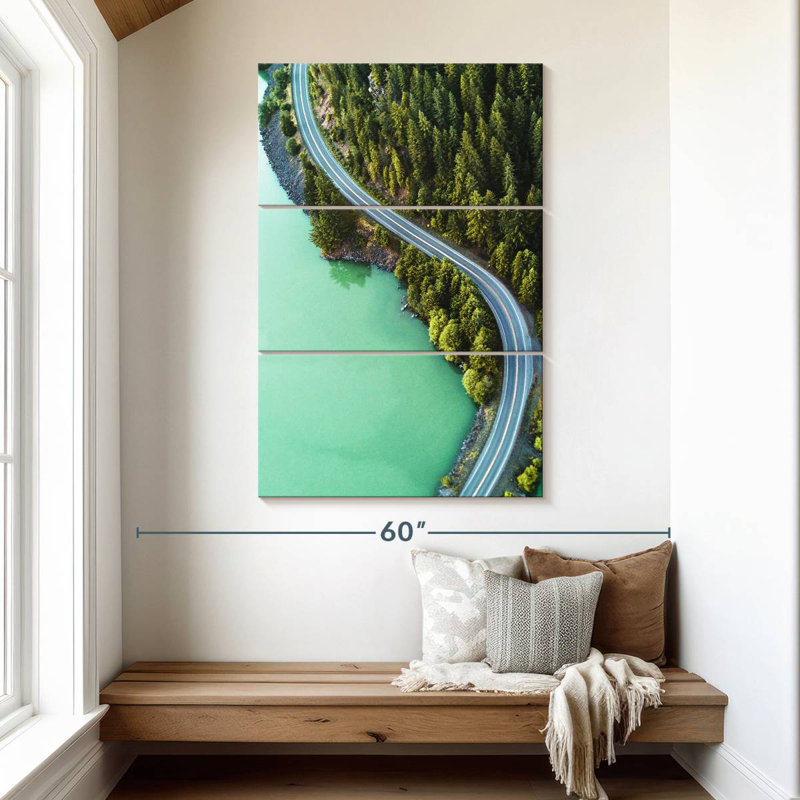 Mehar Diablo Lake Road Aerial View