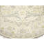Tapis oriental rond Oushak Chobi Mute