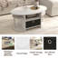 Table basse avec tablettes et tiroir à casiers de rangement Modern Modern-103122378