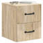 34.5cm W Manufactured Wood Bedside Table-1337334738