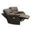 Canapé inclinable à accoudoirs coussinés de 88 po Pomona-537079703