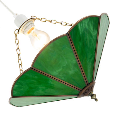 17cm H Glass Round Pendant Shade ( Screw On )