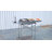 Outsunny 41 in. W Portable Grills Grill / Smoker Combo Charcoal Grill Gas & Charcoal Combo Grill