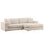 Darina Chaise Sectional Cream-1471434795