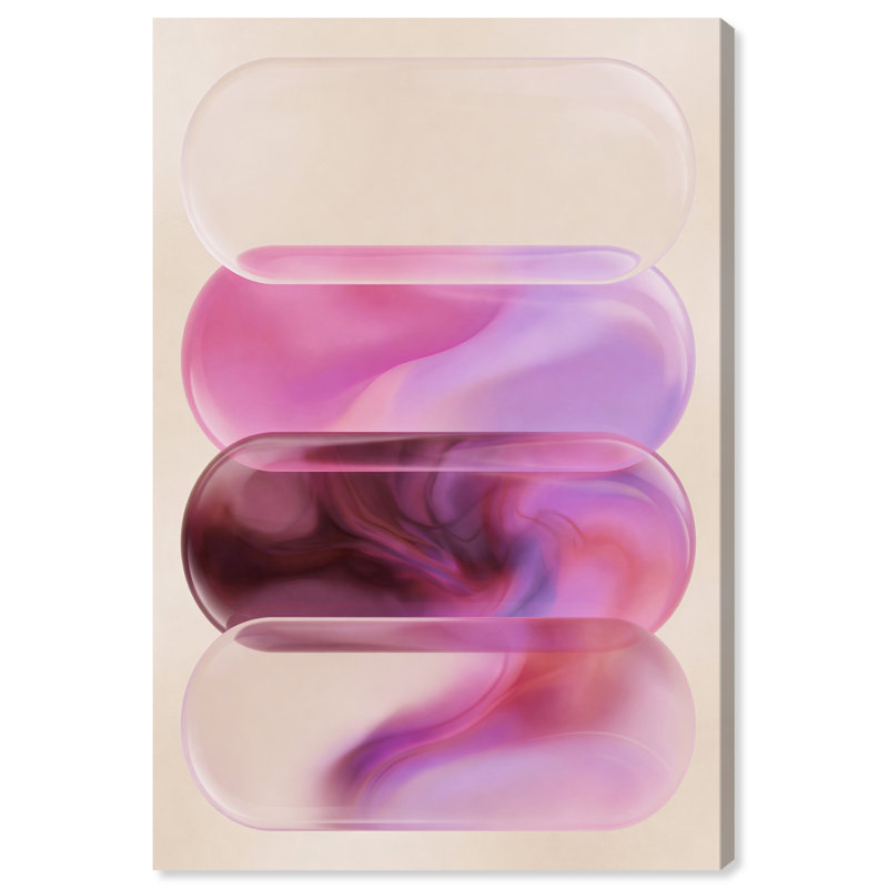 Clear Rose Print by Oliver Gal, 15"H x 10"W, Gallery Wrapped