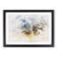 Wolves Howling In The Forest Watercolour - Framed Print-56882042-56882045