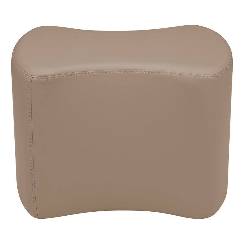 Tabouret à nœuds papillon structuré en savoir plus, Taupe hachuré
