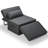 Evaliah Single 34'' Upholstered Convertible Sofa-1488295364