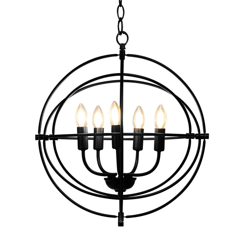 Dahlia 5 - Light Sphere Pendant
