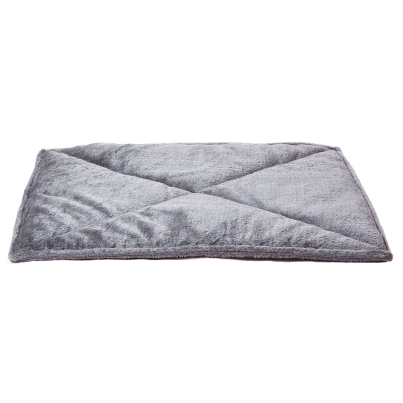 Polyester Pet Bed, Gray, Small (22" W x 17" D x x0.25" H)