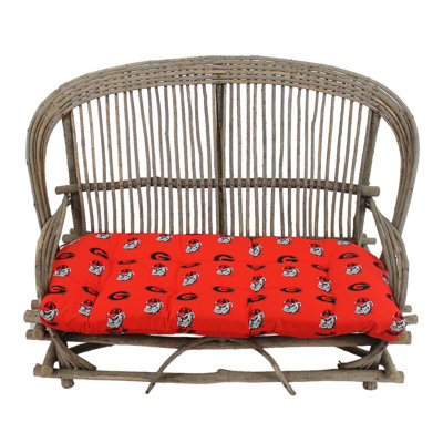 Coussin de canapé intérieur/extérieur georgia NCAA