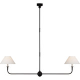 Thomas OBrien Piaf Large Two Light Linear Pendant