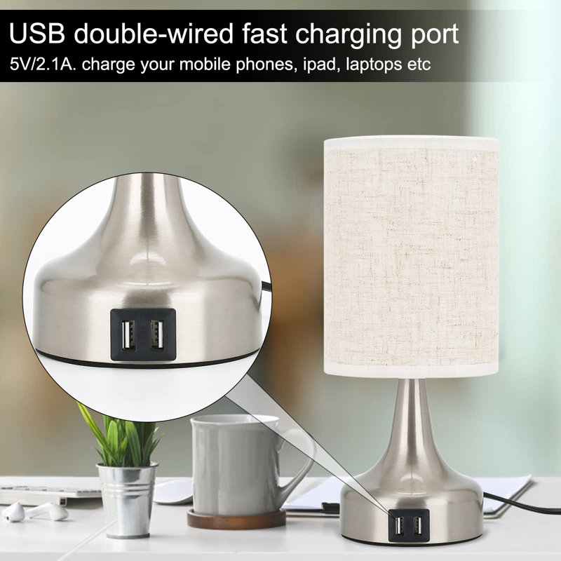 Candito Metal USB Table Lamp