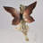 Ash Forest Fairy Shelf Sitter with a Bird Statue