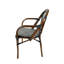 Chaise de patio française avec accoudoirs par Chivari-1124119632