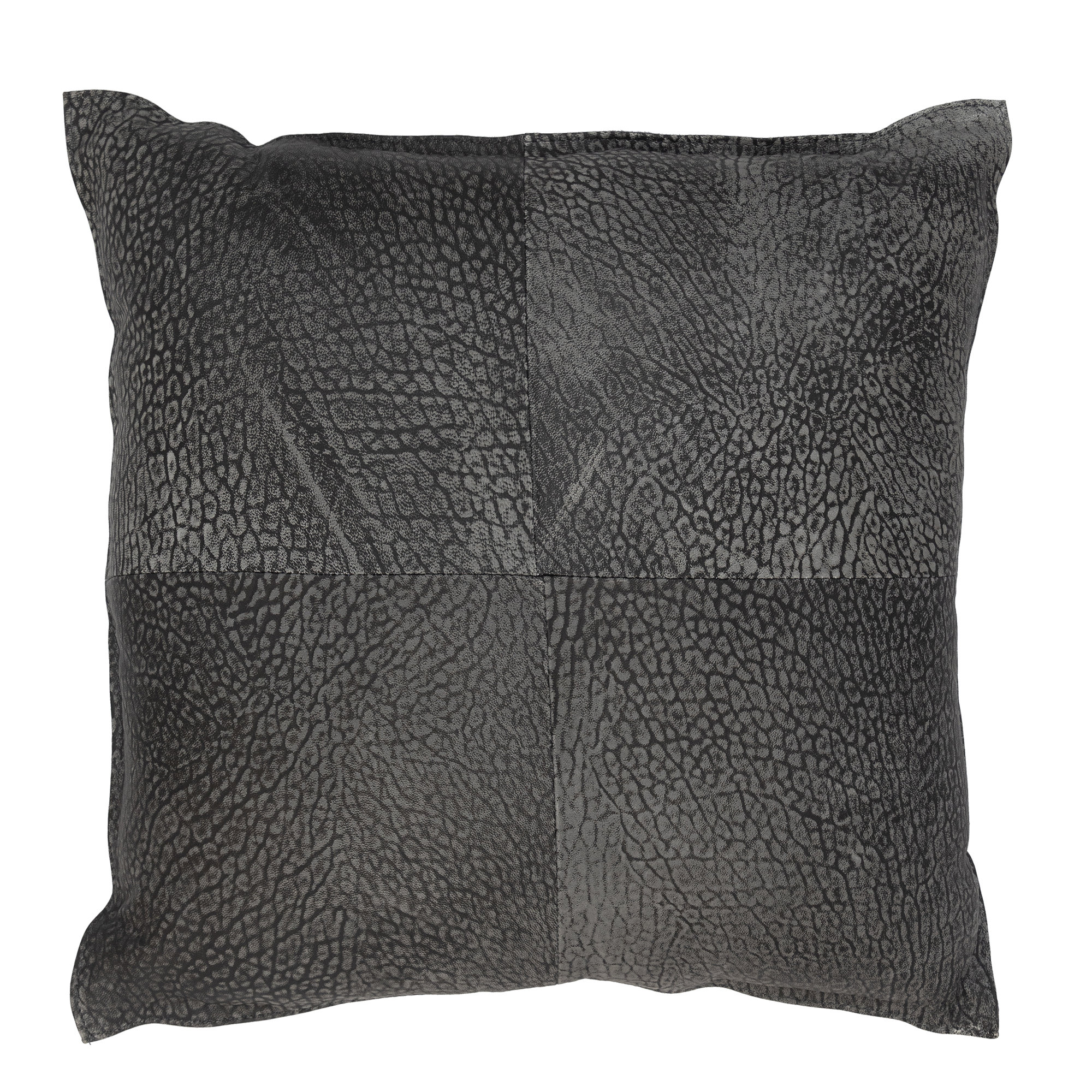 Black suede hotsell throw pillows