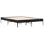 Vidaxl Bed Frame Engineered Wood And Metal-693526064-693526093