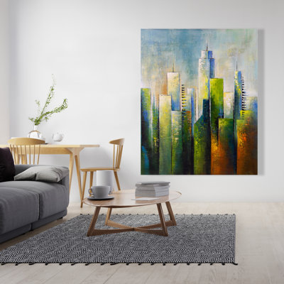 Toile abstraite pour la maison