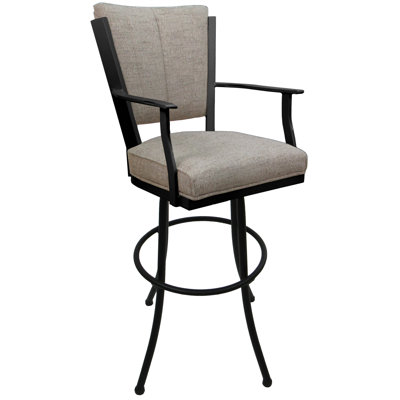 Très grand tabouret pivotant en métal Varges