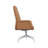 Orren Ellis Ingertha Modern Executive Leather Office Chair – Ergonomic Mid-Back Desk & Conference Seating with Fixed Arms, Swivel Base, and Adjustable Height -6262708