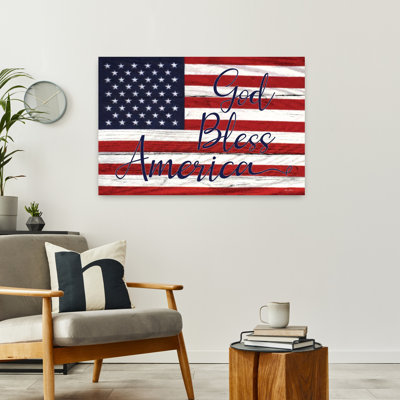 God Bless America Contemporary Summer Art