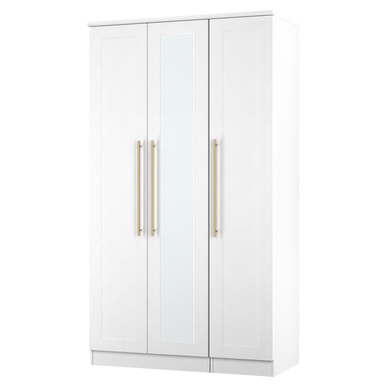 Fully Assembled 3 Door Wardrobe