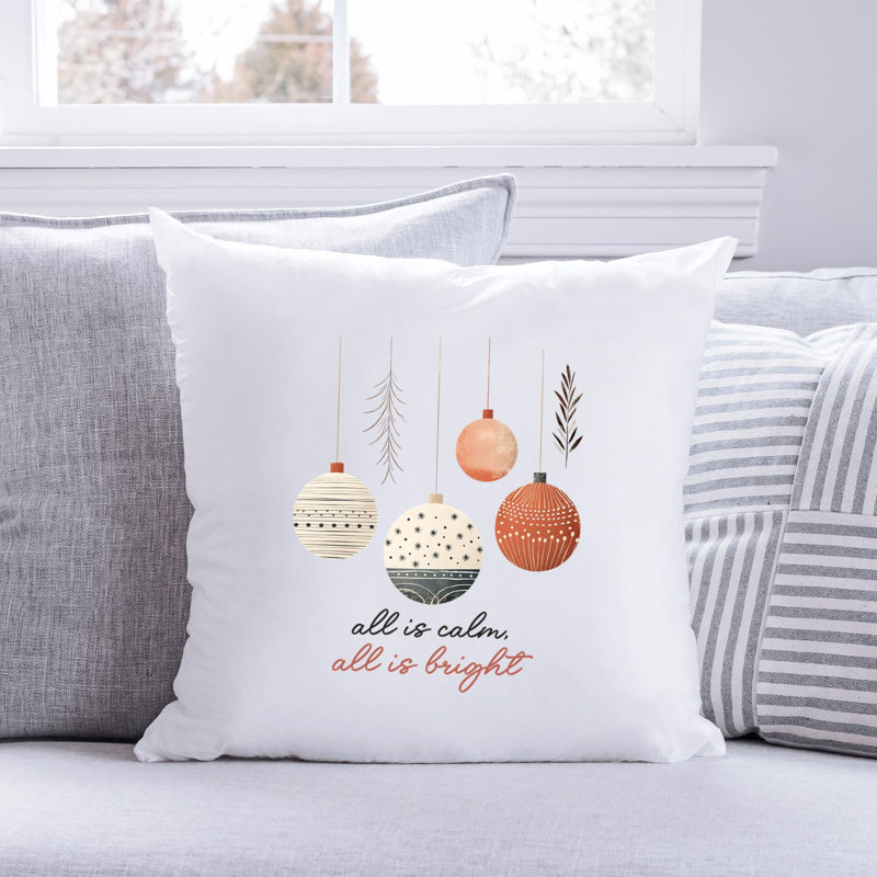 Coussin décoratif 02_CozyChristmas, 20 po x 20 po