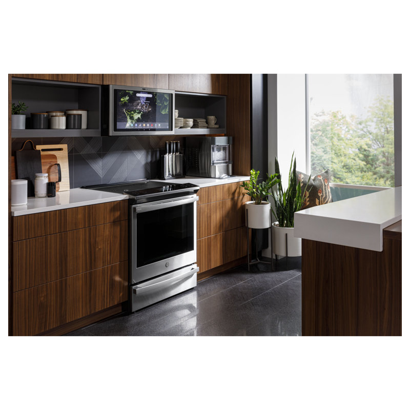 30" 5.3 cu.ft. Smart Slide-in Electric Range