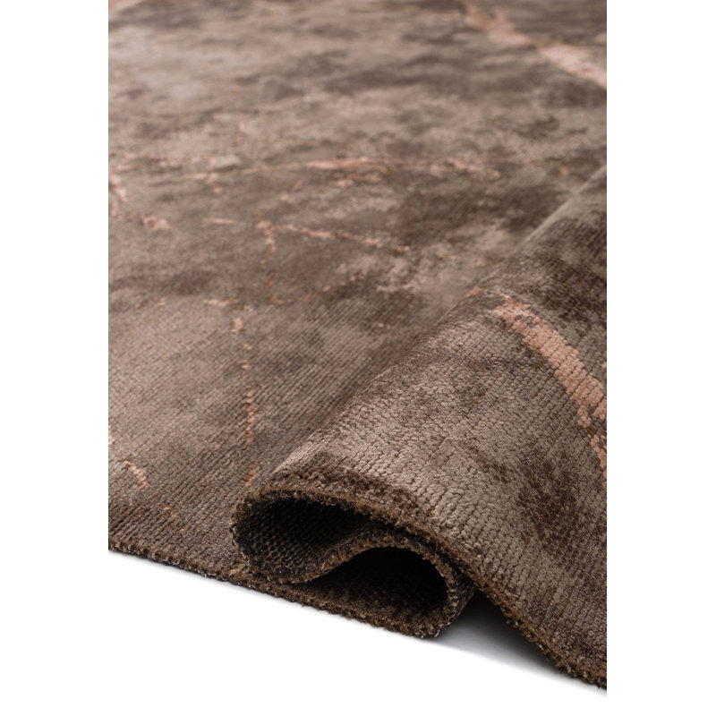 Dasmon Abstract Hand Loom Indoor / Outdoor Area Rug, Rectangle 7'10" x 11'2"