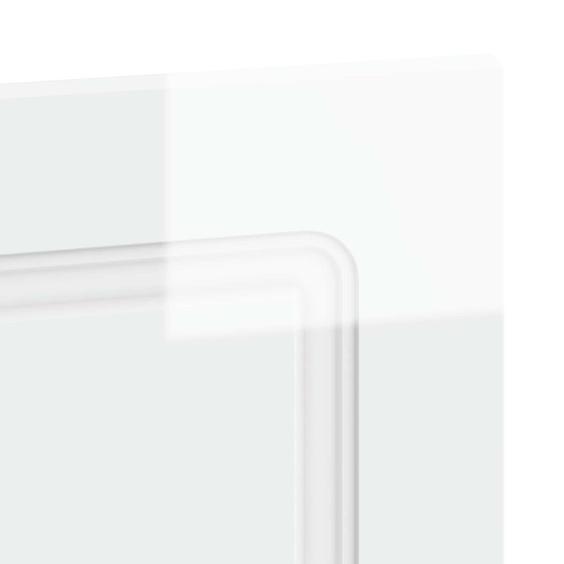 Headboard, High Gloss White