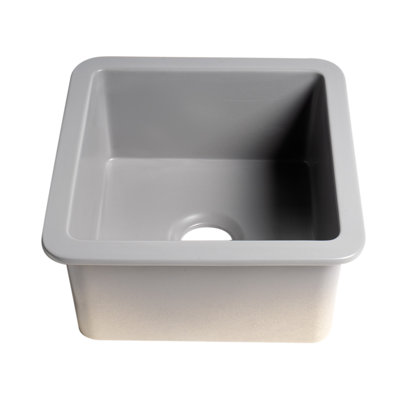 18'' L Single Bowl Fireclay Kitchen Sink