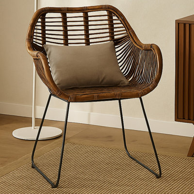 Temescal Outdoor Patio Dining Armchair