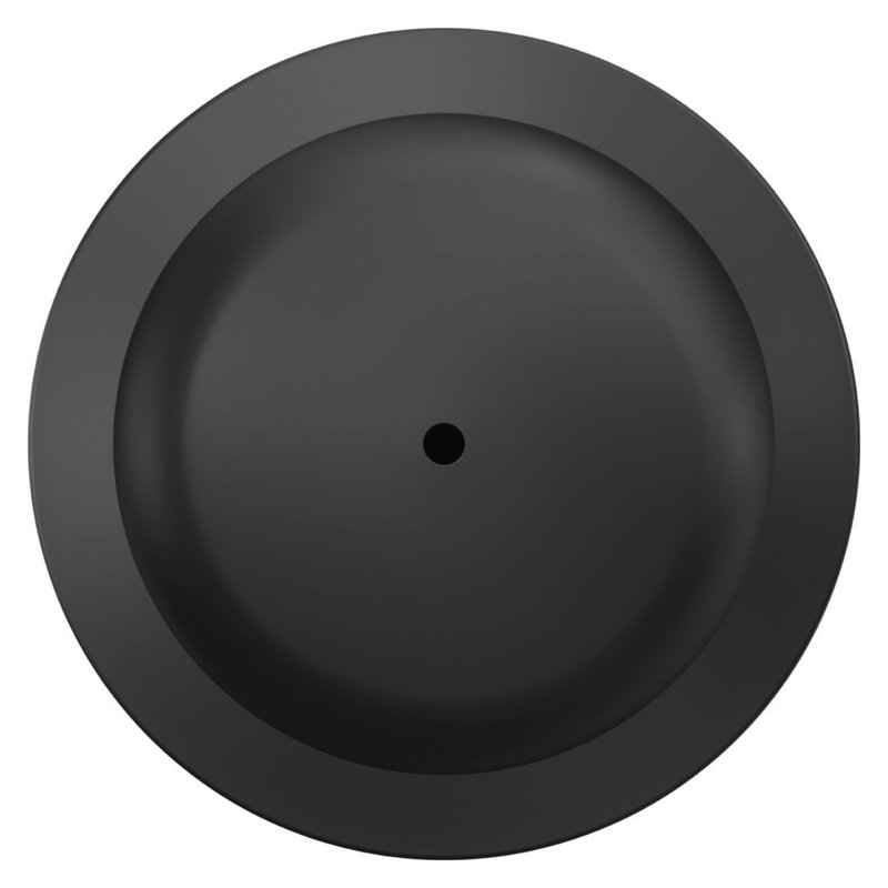 Plymouth Bed and Bath Knob, Matte Black
