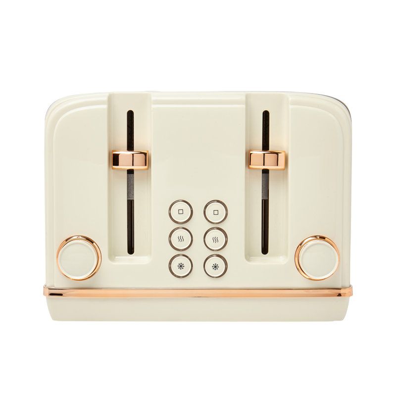 Salcombe 4 Slice Toaster, Cream