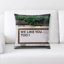 Microsuede Throw Pillow